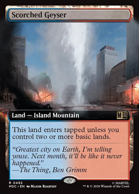 Scorched Geyser (Foil)