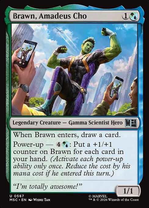 Brawn, Amadeus Cho (Foil)