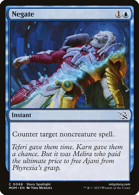 Counter target noncreature spell.