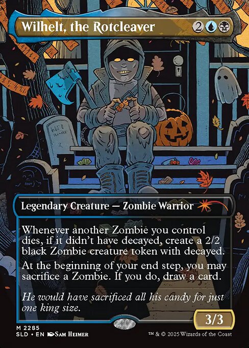 Wilhelt, the Rotcleaver (Foil)