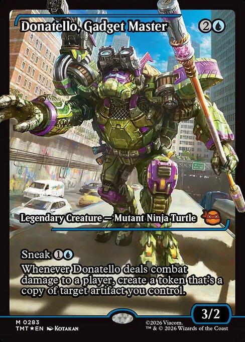 Donatello, Gadget Master (Foil)