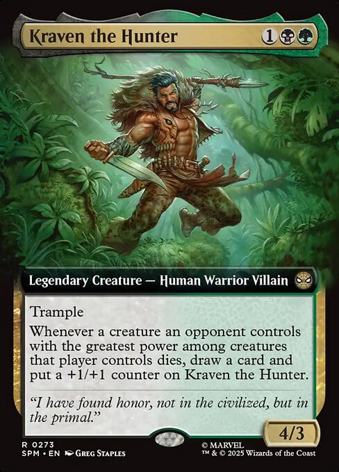 Kraven the Hunter (Foil)