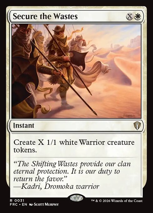 Secure the Wastes (Foil)