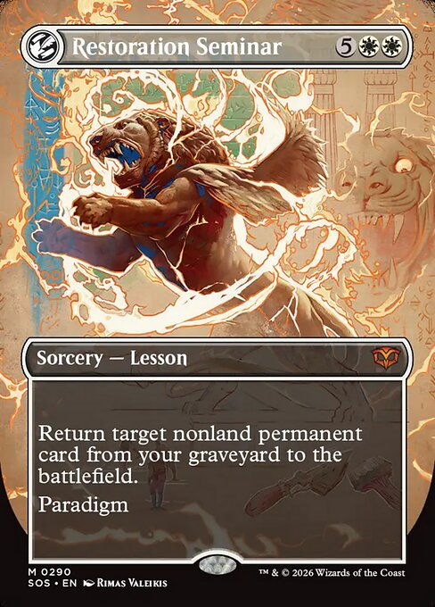 Restoration Seminar (Foil)