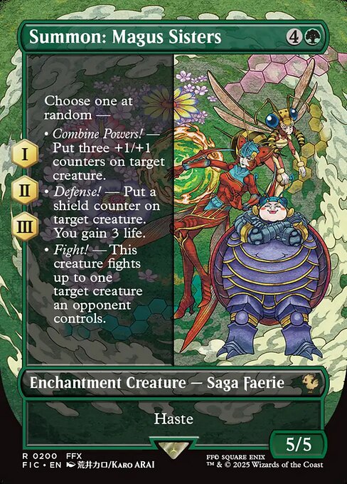 Summon: Magus Sisters (Foil)