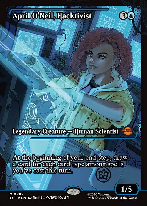 April O'Neil, Hacktivist (Foil)