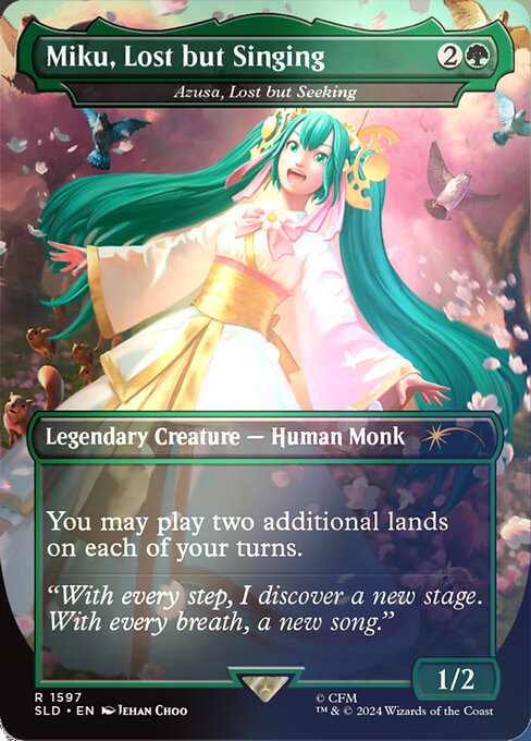 You may play two additional lands on each of your turns.