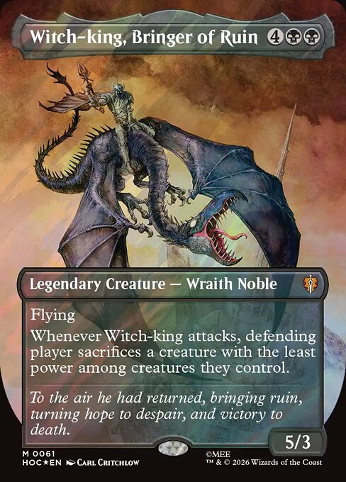 Witch-king, Bringer of Ruin (Foil)