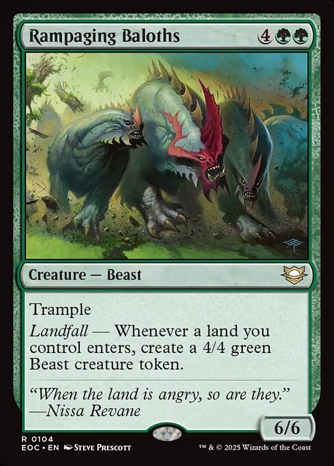 Rampaging Baloths (Foil)
