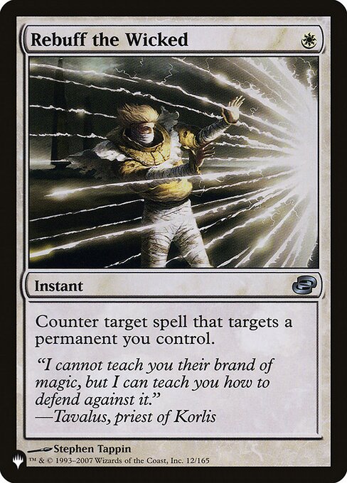 Counter target spell that targets a permanent you control.