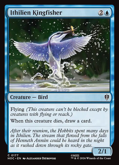 Ithilien Kingfisher (Foil)