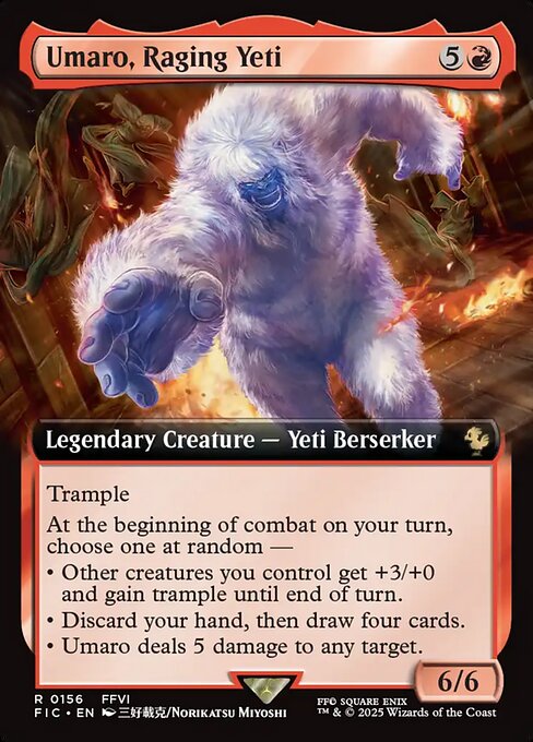 Umaro, Raging Yeti (Foil)