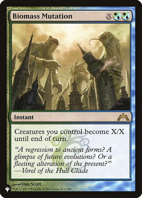 Creatures you control have base power and toughness X/X until end of turn.