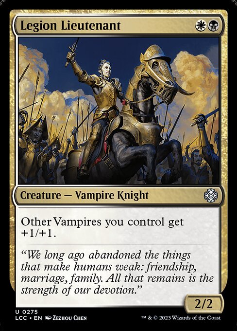 Other Vampires you control get +1/+1.