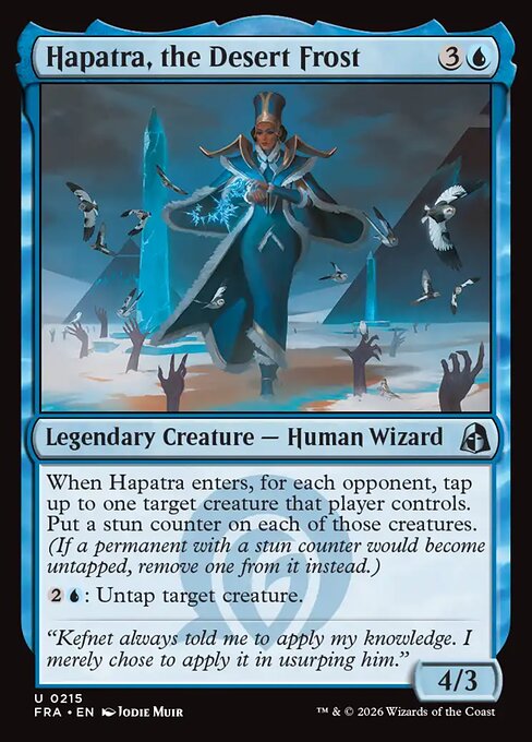Hapatra, the Desert Frost (Foil)