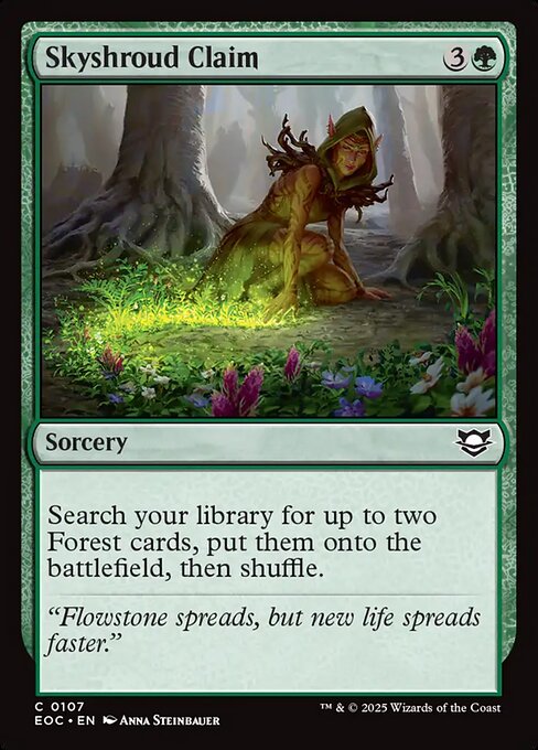 Skyshroud Claim (Foil)
