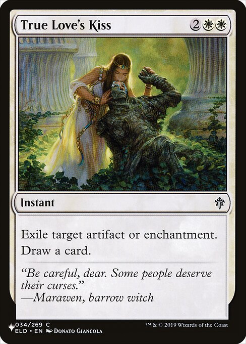 Exile target artifact or enchantment.
Draw a card.