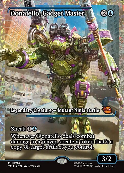 Donatello, Gadget Master (Foil)