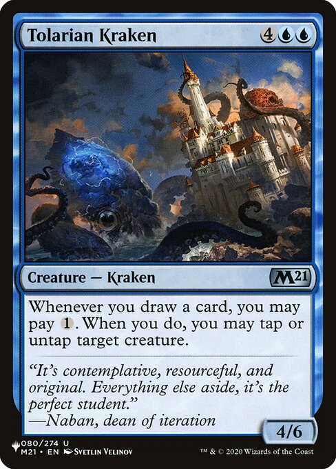 Whenever you draw a card, you may pay {1}. When you do, you may tap or untap target creature.