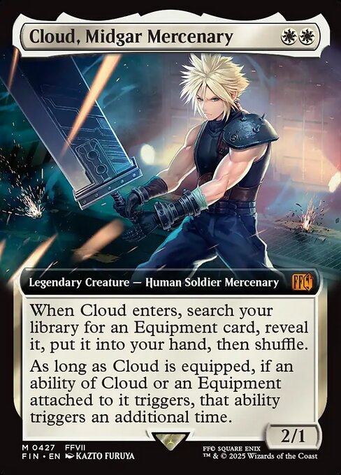 Cloud, Midgar Mercenary (Foil)