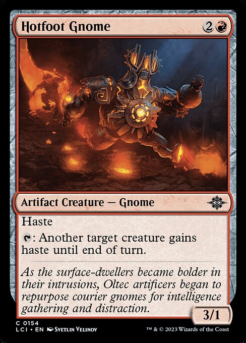 Haste
{T}: Another target creature gains haste until end of turn.