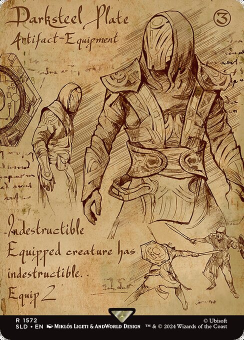 Indestructible
Equipped creature has indestructible.
Equip {2}