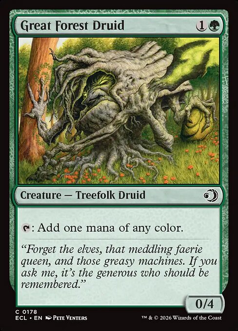Great Forest Druid (Foil)