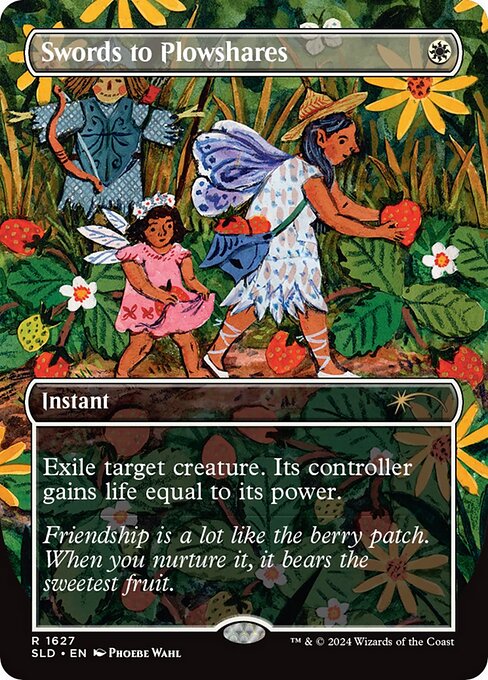 Exile target creature. Its controller gains life equal to its power.