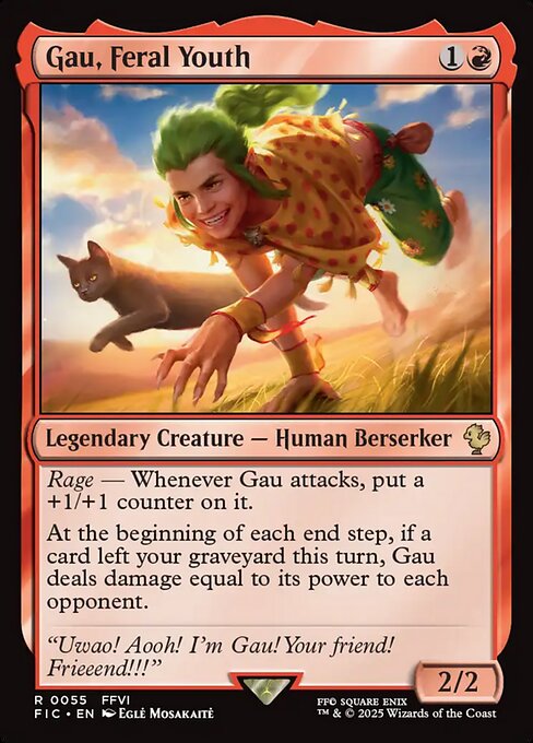 Gau, Feral Youth (Foil)