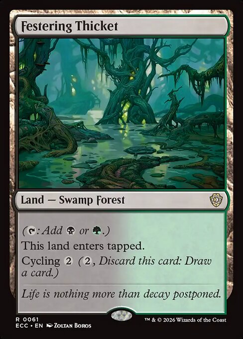Festering Thicket (Foil)