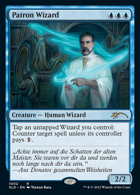 Tap an untapped Wizard you control: Counter target spell unless its controller pays {1}.