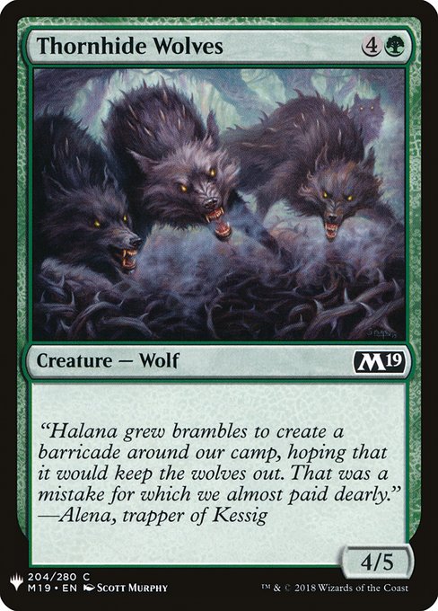 Thornhide Wolves (ES)