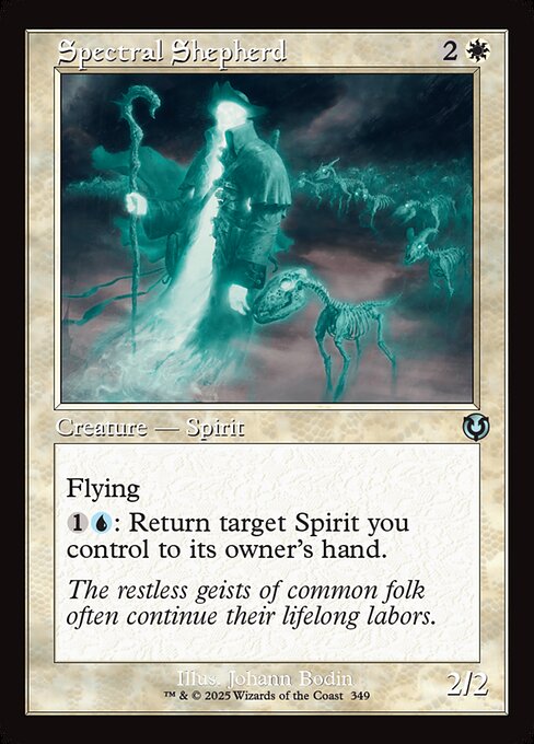Flying
{1}{U}: Return target Spirit you control to its owner's hand.