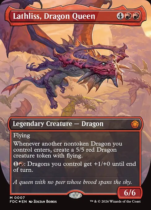 Lathliss, Dragon Queen (Foil)