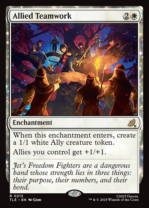 Allied Teamwork (Foil)