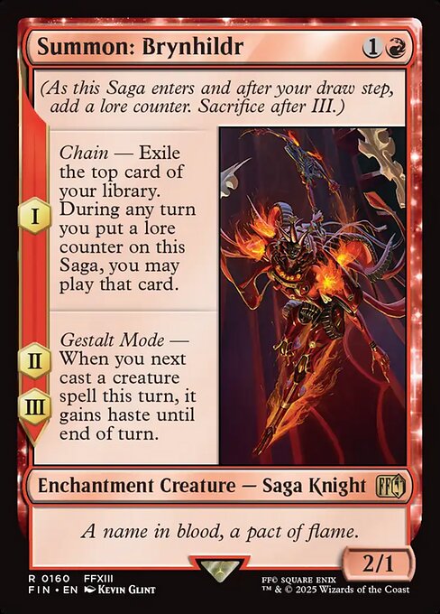 Summon: Brynhildr (Foil)