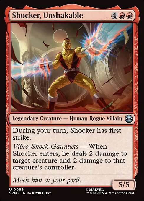Shocker, Unshakable (Foil)