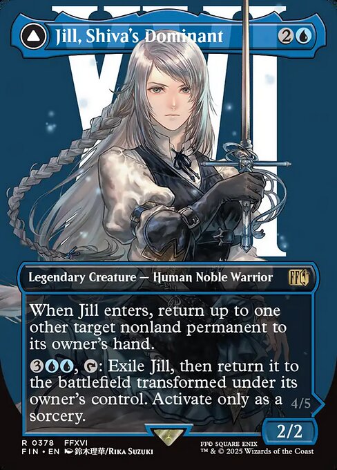 Jill, Shiva's Dominant // Shiva, Warden of Ice (Foil)