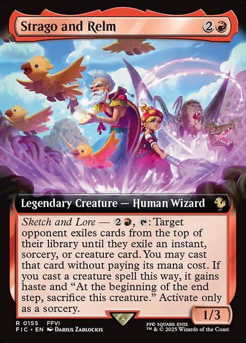 Strago and Relm (Foil)