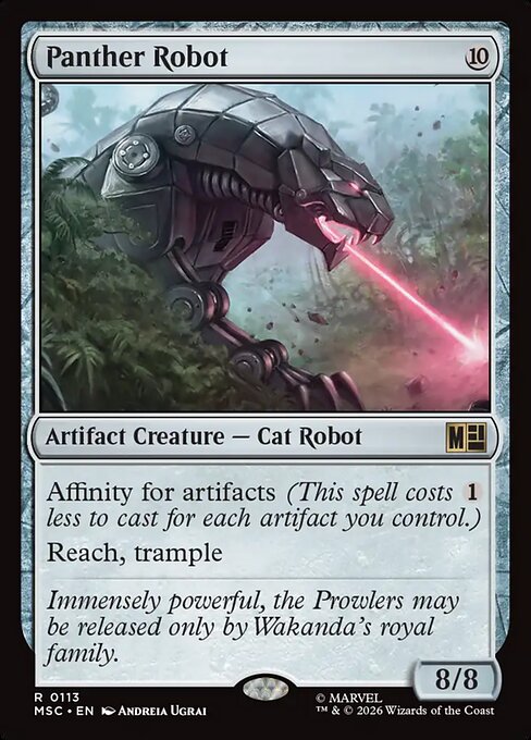 Panther Robot (Foil)