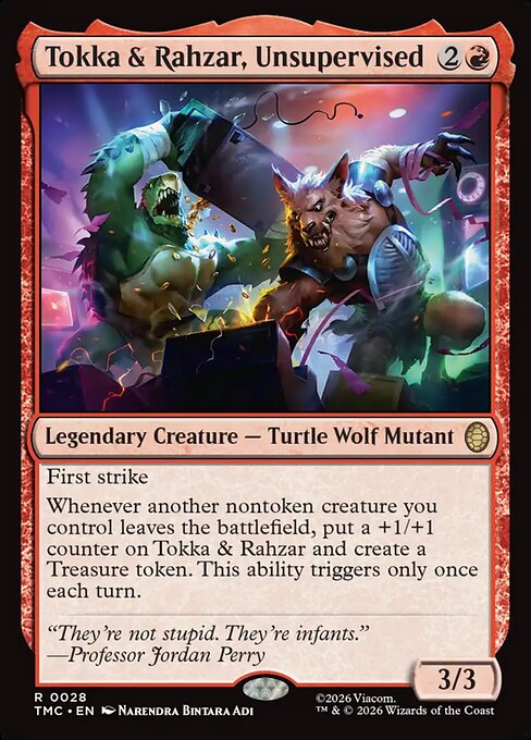 Tokka & Rahzar, Unsupervised (Foil)
