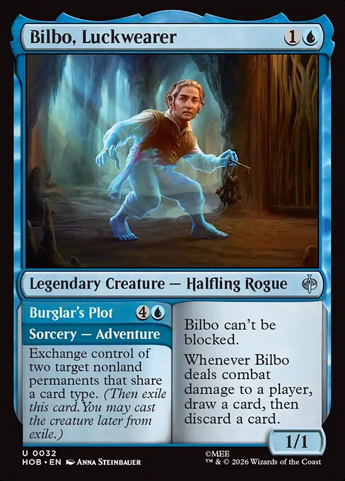 Bilbo, Luckwearer // Burglar's Plot (Foil)