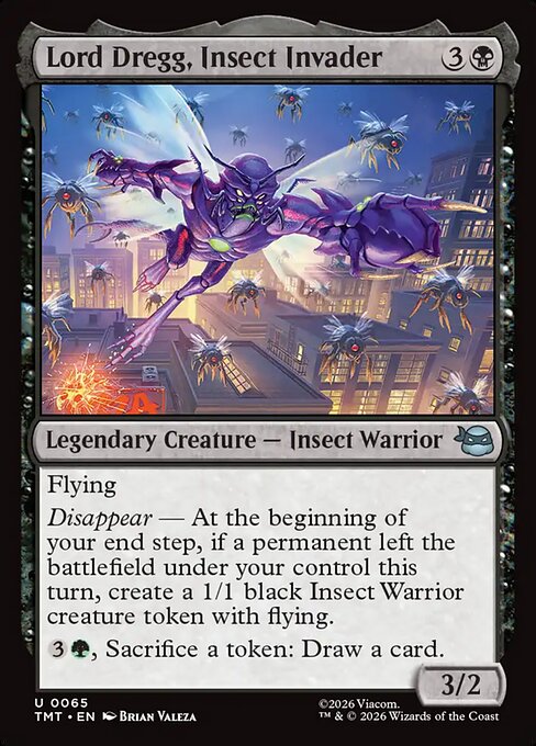 Lord Dregg, Insect Invader (Foil)