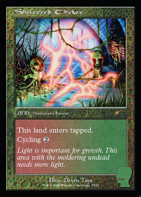 Sheltered Thicket (Foil)