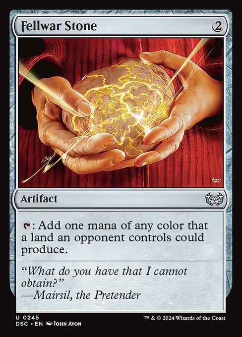 {T}: Add one mana of any color that a land an opponent controls could produce.