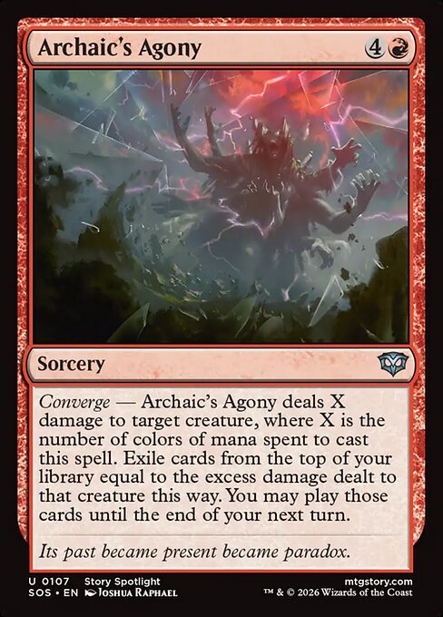 Archaic's Agony (Foil)