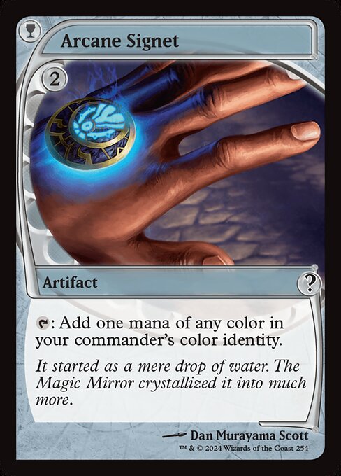 {T}: Add one mana of any color in your commander's color identity.