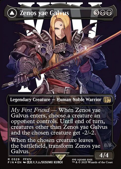 Zenos yae Galvus // Shinryu, Transcendent Rival (Foil)