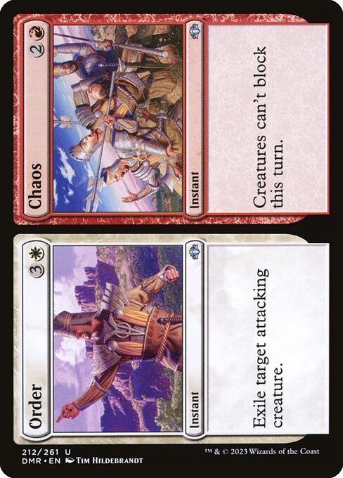 Exile target attacking creature.   Creatures can't block this turn.