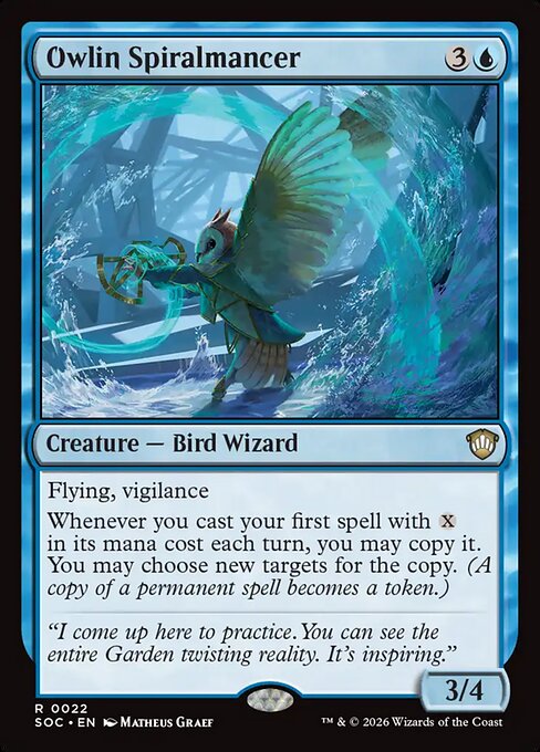 Owlin Spiralmancer (Foil)